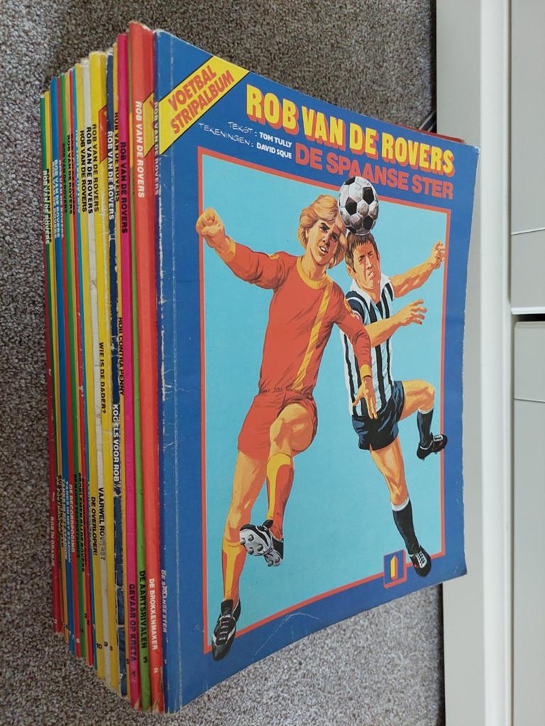 Rob van de Rovers - nrs. 1 t/m 5 en 7 t/m 14 en 16 t/m 22., Complete serie of reeks, Ophalen of Verzenden, Tom Tully