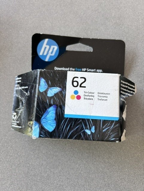 HP Cartridge 62 3 -kleuren, Verzenden, Nieuw, Cartridge, Hp