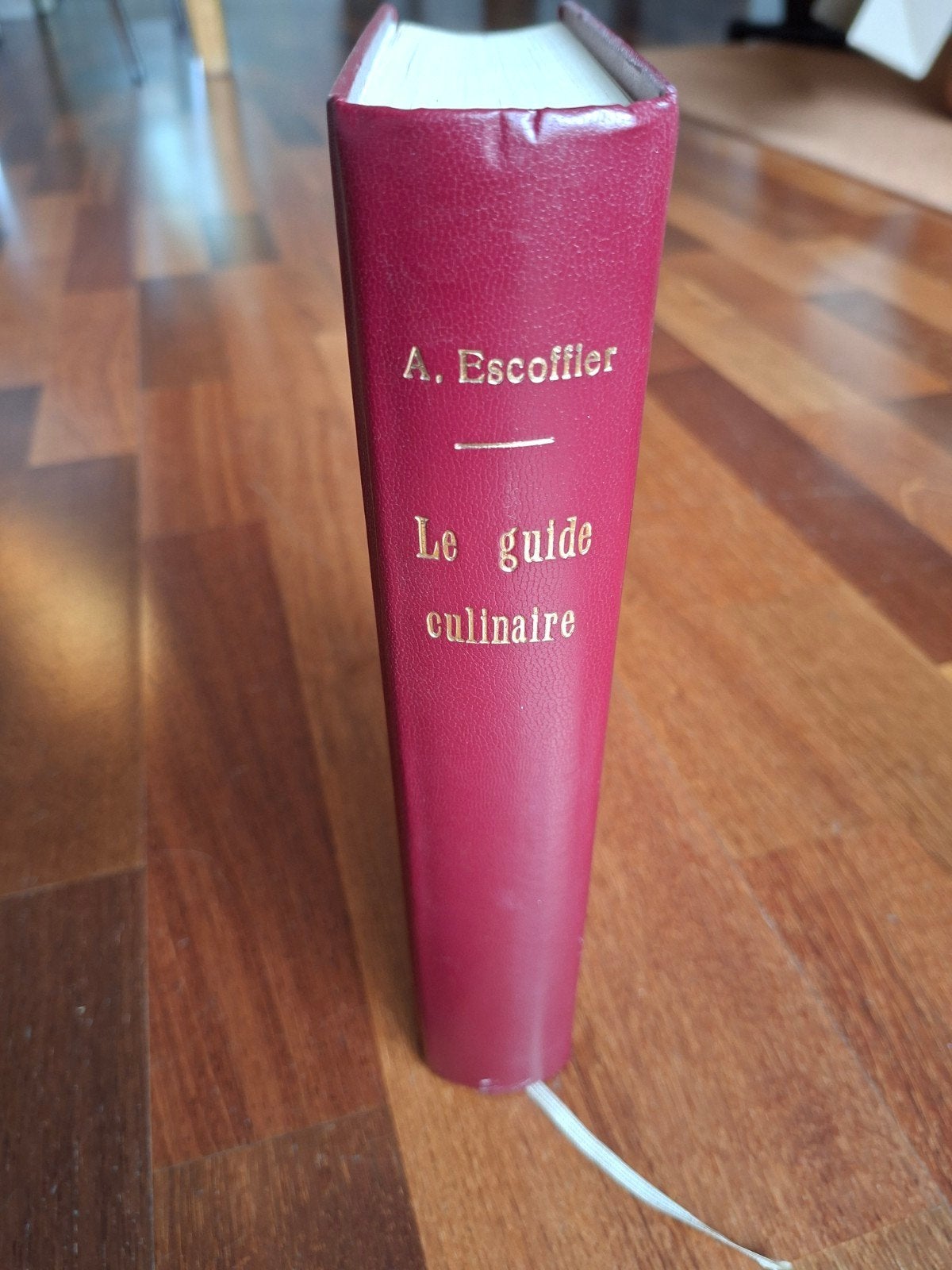Le Guide Culinaire - Auguste Escoffier (1921) + brief, Ophalen of Verzenden