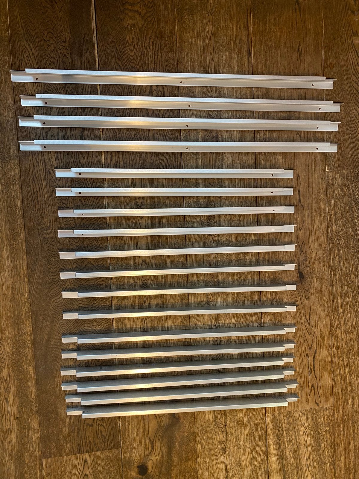 18 IKEA keukengrepen zilver, Huis en Inrichting, Keuken | Keukenelementen, Gebruikt, Minder dan 25 cm, Minder dan 100 cm, Zilver