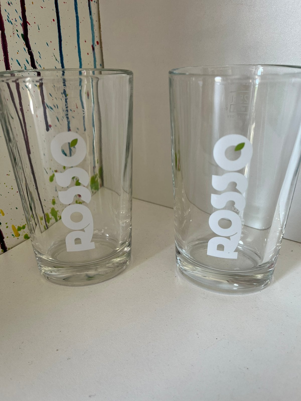 Rodenbach Rosso bierglazen set van 6 glazen, Ophalen of Verzenden, Nieuw, Glas of Glazen, Overige merken