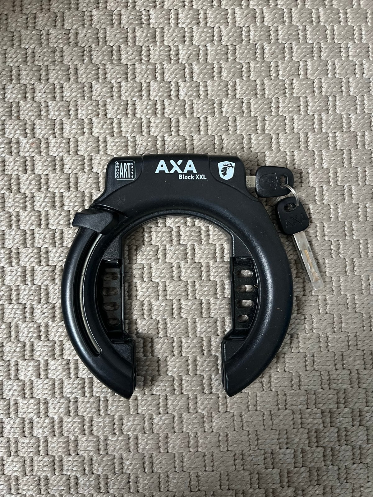 AXA Block XXL Ringslot met ART keurmerk, Ophalen of Verzenden, Nieuw, Ringslot