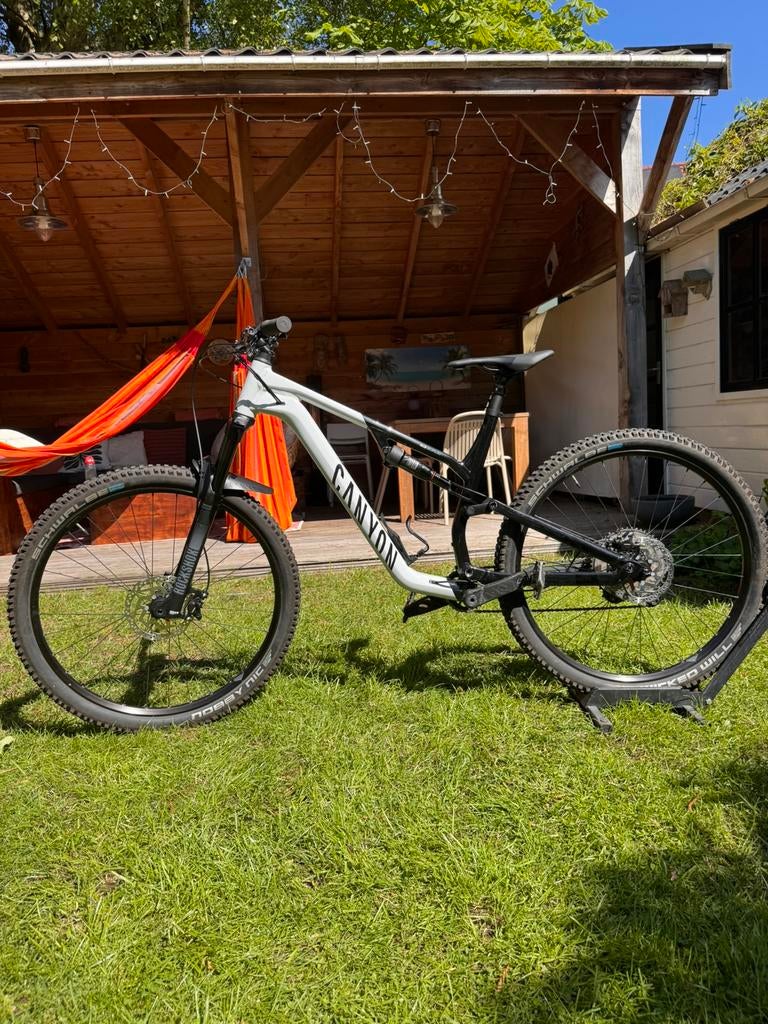 Canyon Neuron 5 2024 | XL | SRAM GX + Stages Powermeter, 57 cm of meer, Fully, Zo goed als nieuw, Schijfrem