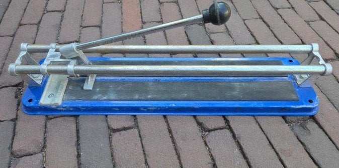 Tegelsnijder 40cm - Handgereedschap voor tegelwerk, Ophalen, Gebruikt, Snijgereedschap, Overige merken