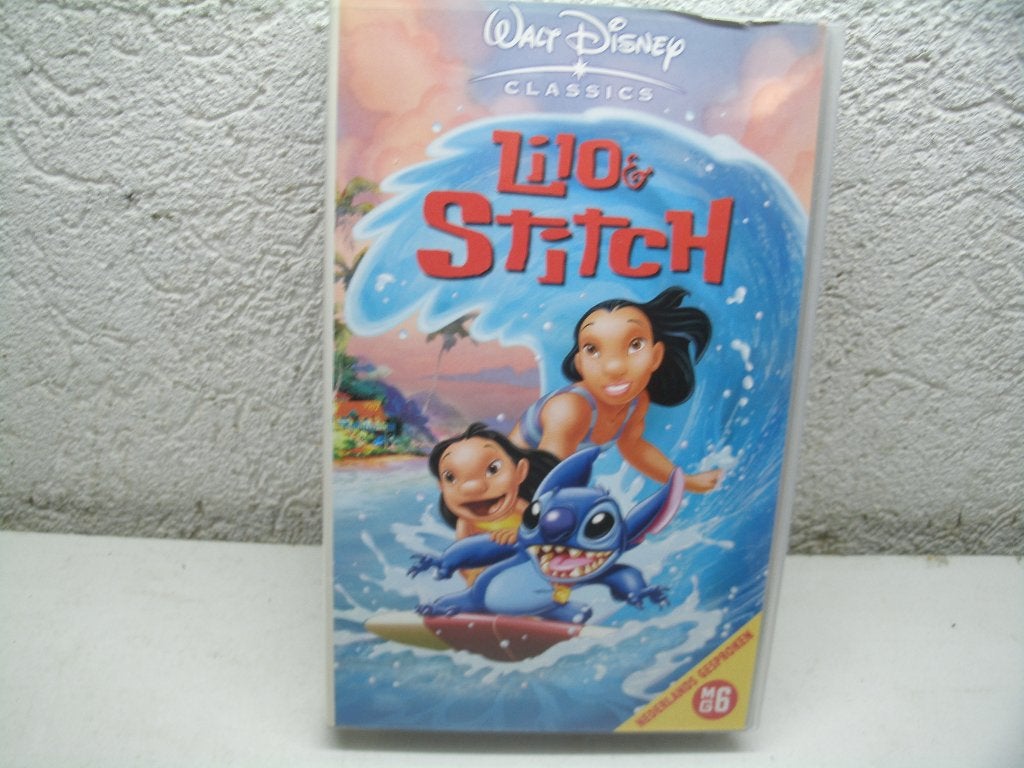 vhs 137a liko en stitch, Alle leeftijden, Ophalen of Verzenden, Zo goed als nieuw