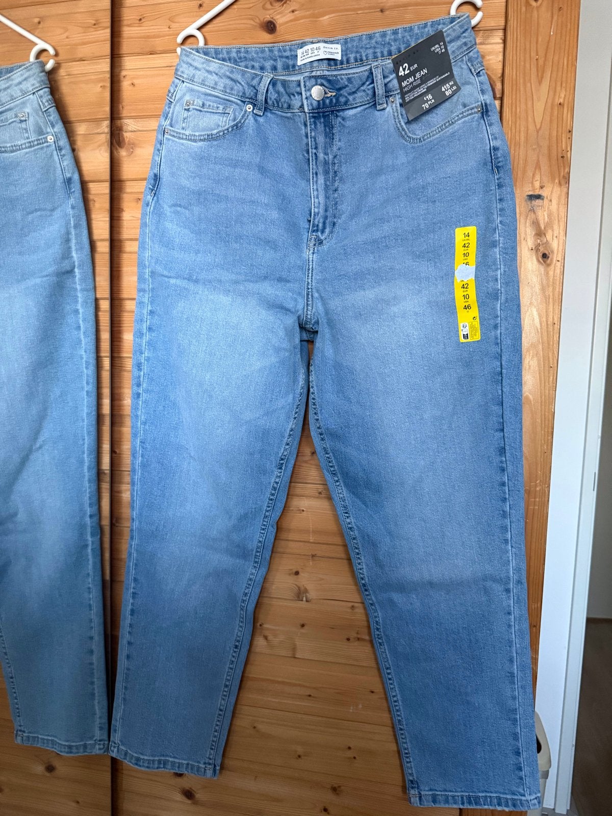 Primark Mom Jeans High Rise - Maat 42 nieuw, Ophalen of Verzenden, Nieuw, Blauw, W33 - W36 (confectie 42/44)