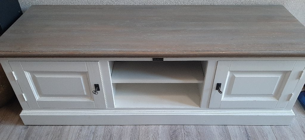 Tv meubel Richmond interiors, Ophalen, Gebruikt, 100 tot 150 cm, Landelijk