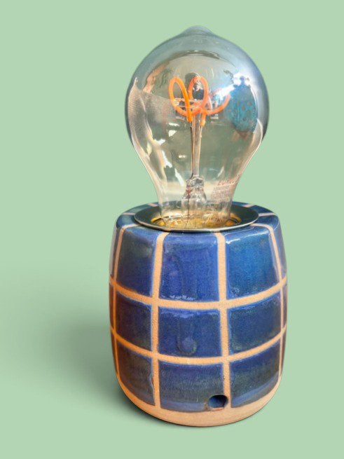 Keramieke lamp, Ophalen of Verzenden, Zo goed als nieuw
