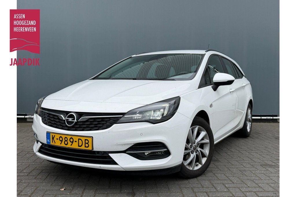 Opel Astra Sports Tourer BJR 2020 1.2 111 PK Edition TREKHAA, Auto's, Stof, Gebruikt, 1199 cc, Met garantie (alle)
