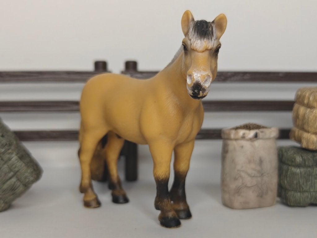 Schleich Fjord ruin met aalstreep 13250-1, Verzamelen, Ophalen of Verzenden, Gebruikt