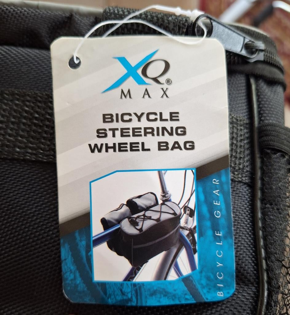 XQ Max fietsstuurtas of aan de stang, Fietsen en Brommers, Fietsaccessoires | Fietstassen, Ophalen of Verzenden, Nieuw