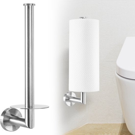 Reserverolhouder Rvs - Toiletrolhouder hangend, Ophalen of Verzenden, Nieuw, Overige kleuren