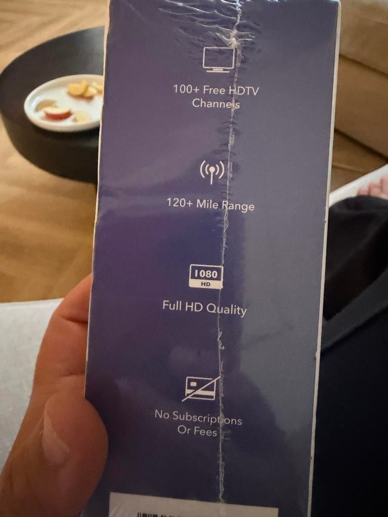 Wave Indoor Digitale HDTV Antenne - 120 Mijl Bereik, Ophalen of Verzenden, Nieuw, Antenne