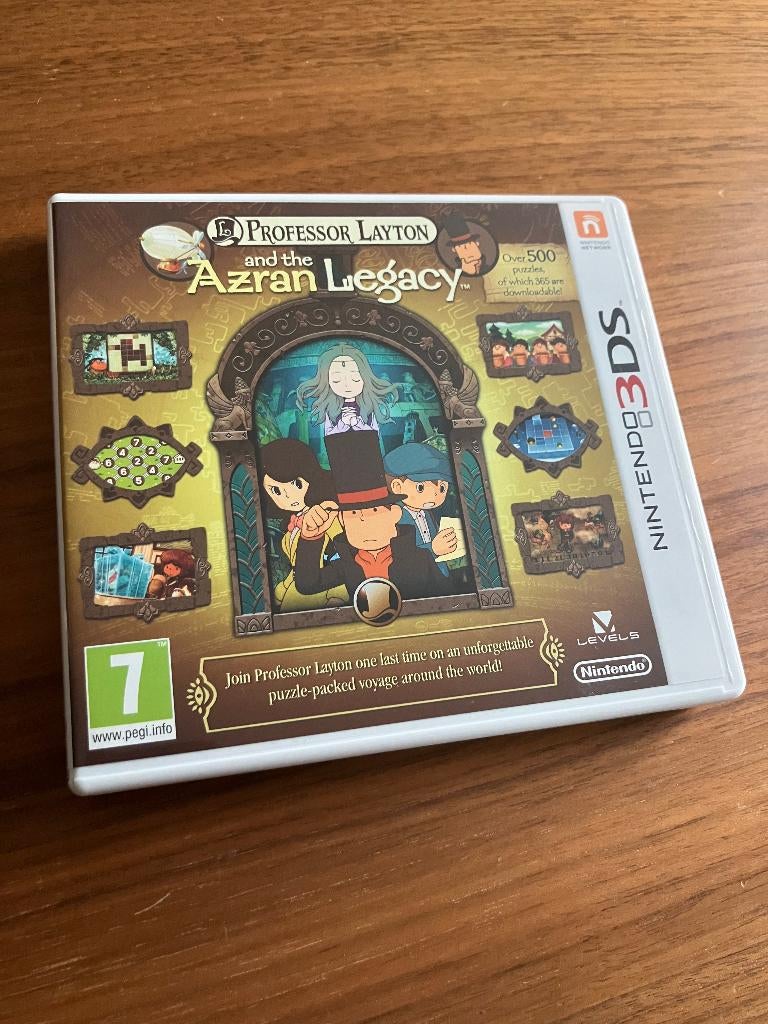 Professor Layton and the Azran Legacy Nintendo 3DS - Nieuw!, Puzzel en Educatief, 1 speler, Nieuw, Ophalen of Verzenden