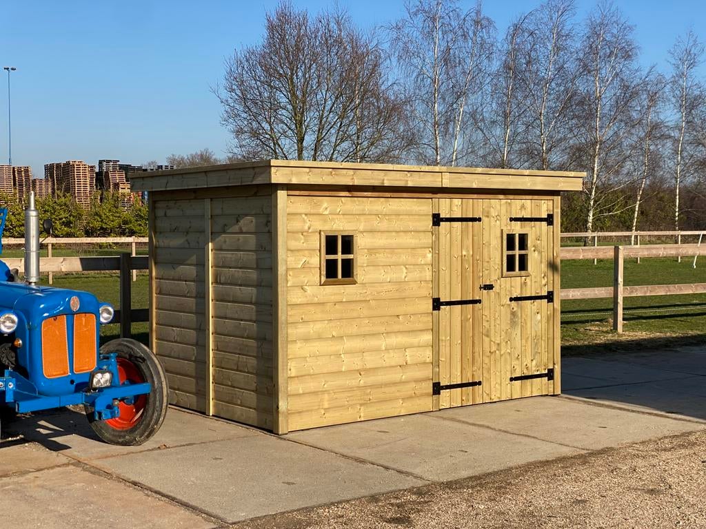 Douglas schuur tuinhuis Authentieke degelijkheid, Tuin en Terras, DSP Outdoor, Info@dspoutdoor.nl, Schuur, Nieuw
