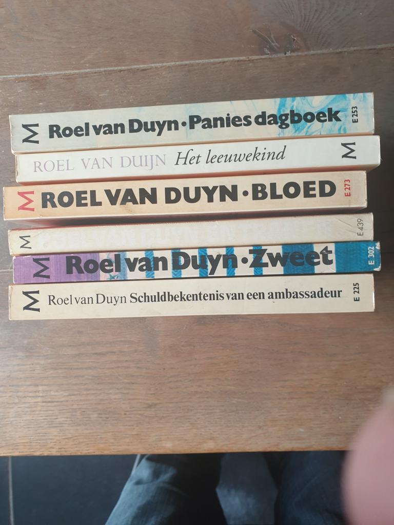 ROEL VAN DUIJN : 6 BOEKEN, Ophalen of Verzenden