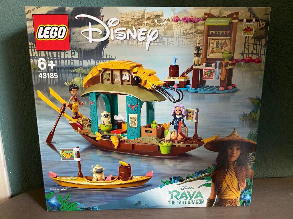 Lego 43185 Raya Boun's Boat NIEUW, Ophalen of Verzenden, Nieuw, Complete set, Lego