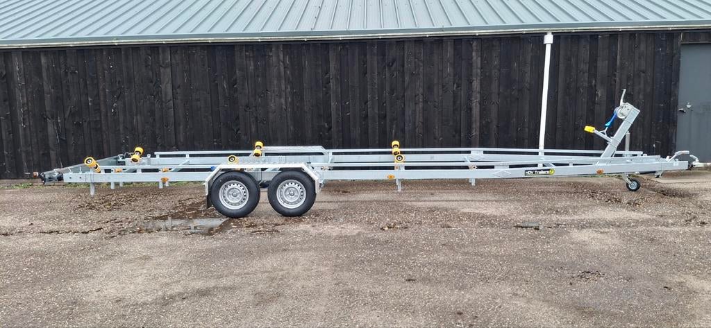 HDV Marlin 2 asser 3500 kg trailer 9 meter V frame Nieuwe, Watersport en Boten, Boottrailers, Ophalen, 1500 tot 3000 kg, 9 meter of meer