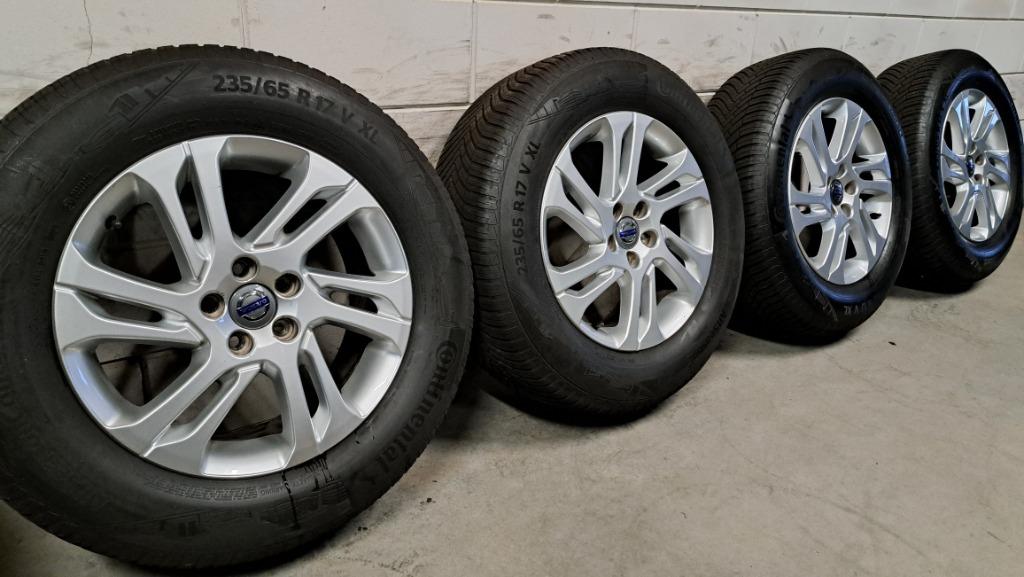 Lichtmetalen velgen Volvo XC60 XC40 C40 EC40 V90cc 235/65/17, Gebruikt, Banden en Velgen, 17 inch, Ophalen of Verzenden