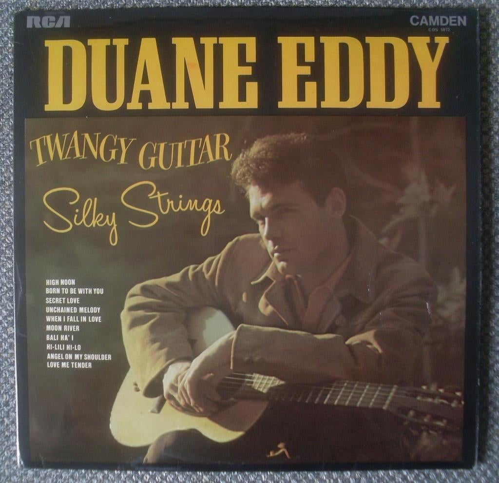 Duane Eddy - Twangy Guitar, Silky Strings (LP), Ophalen of Verzenden, Zo goed als nieuw, 12 inch, Rock-'n-Roll