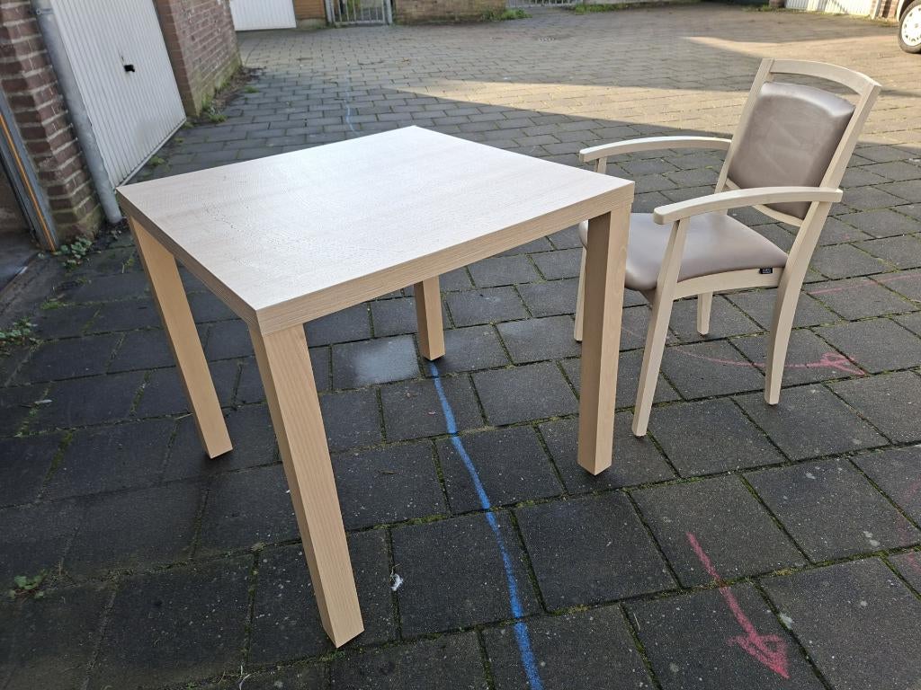 Senioren eetkamertafel, Ophalen, 50 tot 100 cm, 50 tot 100 cm, Zo goed als nieuw