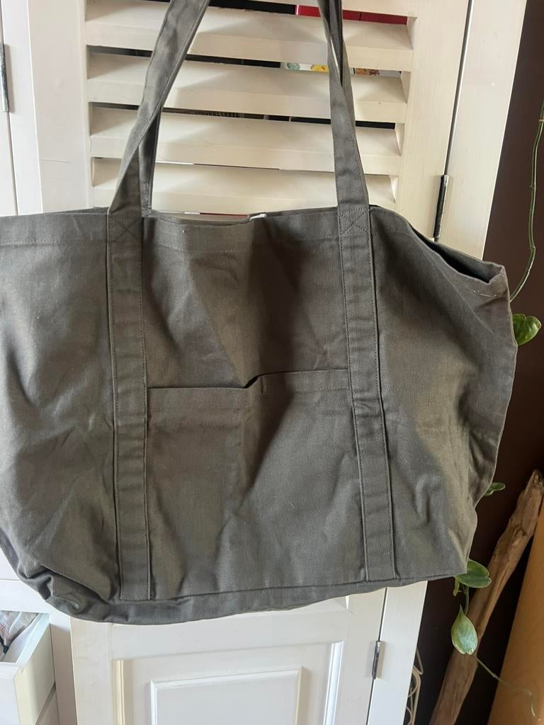 Nieuwe linnen kaki tas, Ophalen of Verzenden, Nieuw