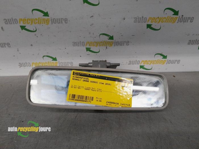 Binnenspiegel van een Renault Grand Scenic, Gebruikt, -, Renault, -