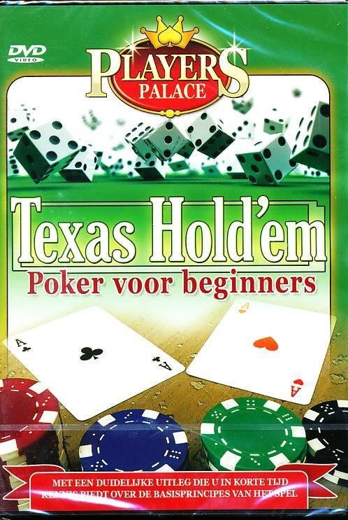 Texas Hold'em DVD - Players Palace, Cd's en Dvd's, Dvd's | Documentaire en Educatief, Nieuw in verpakking, Overige typen, Vanaf 12 jaar
