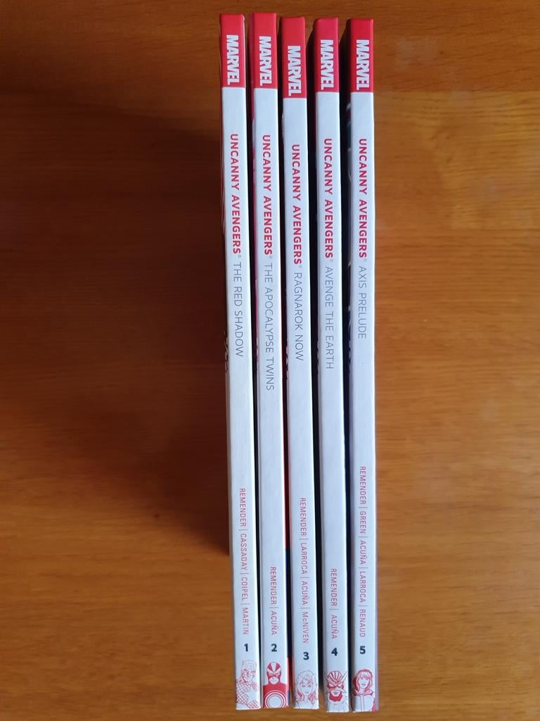 Uncanny Avengers HC set 1-5 Marvel Comics iron man, Meerdere comics, Verzenden, Zo goed als nieuw, Amerika
