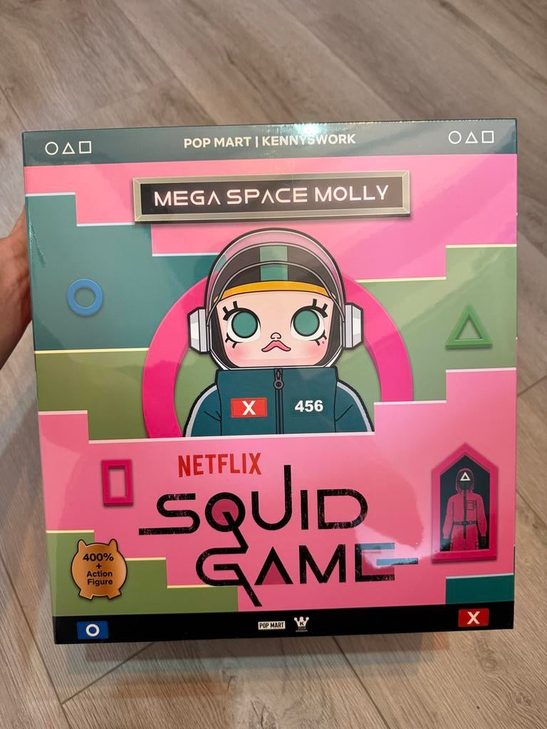 Squid Game Space Molly 400%, Ophalen of Verzenden, Nieuw