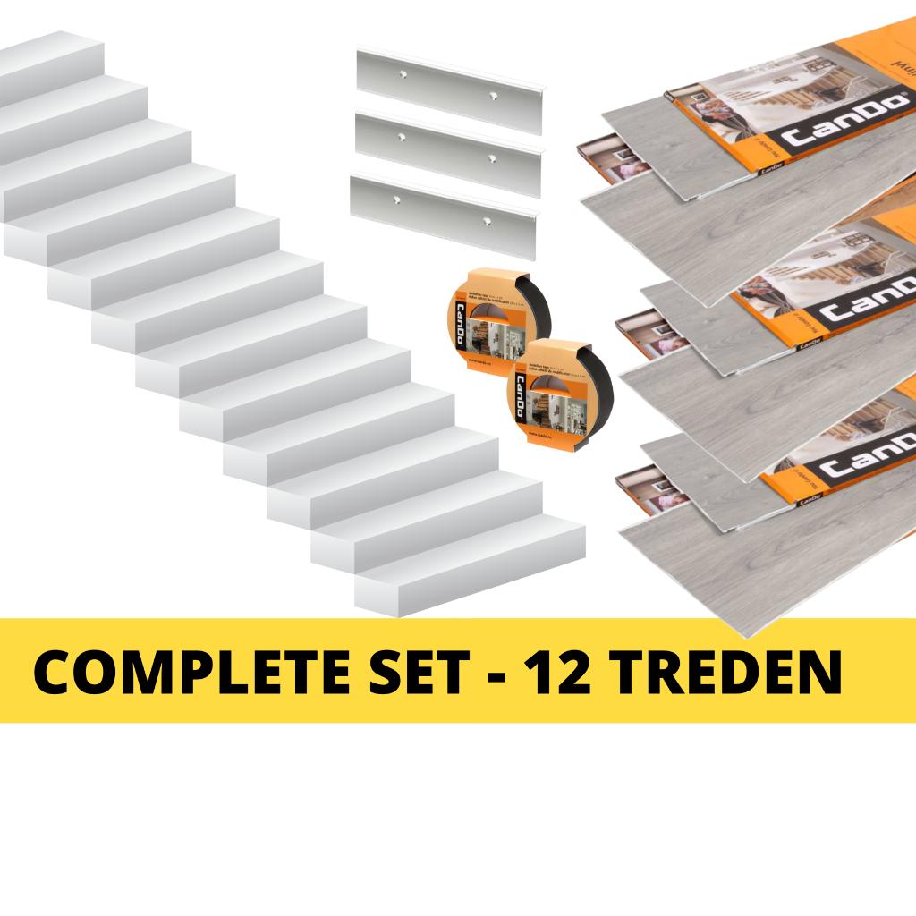 PVC traprenovatie COMPLETE SET vanaf €145,00 GOEDKOOPSTE, Ophalen, Nieuw, Trap, Minder dan 2 meter