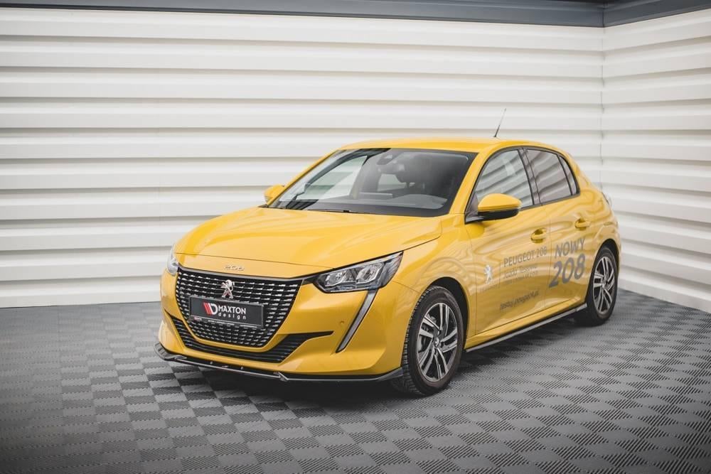 Voorlip achterlip sideskirt diffuser Spoiler Peugeot 208 19+