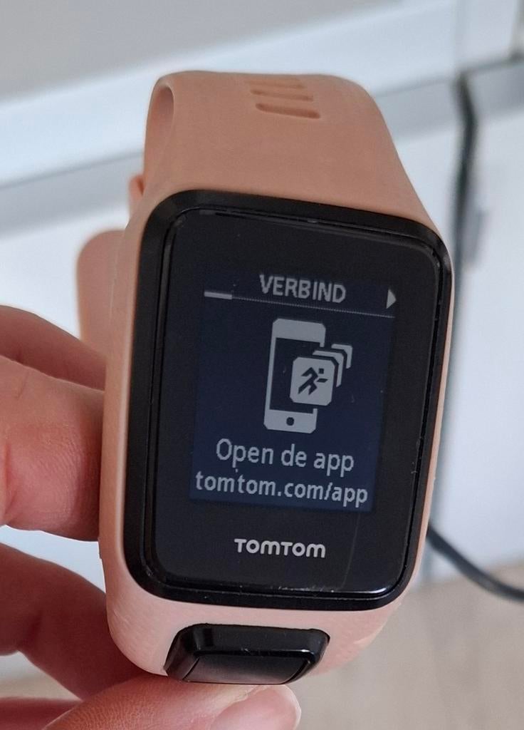 TomTom Runner Sporthorloge, Sieraden, Tassen en Uiterlijk, Sporthorloges, Gebruikt, Ophalen of Verzenden, Waterdicht, TomTom