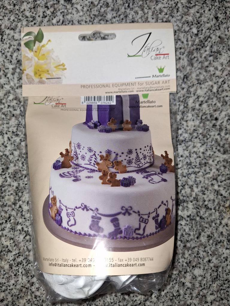 Martellato Rendieren Uitsteker Set - Nieuw!, Ophalen of Verzenden, Nieuw, Taarten of Cupcakes, Bakvorm
