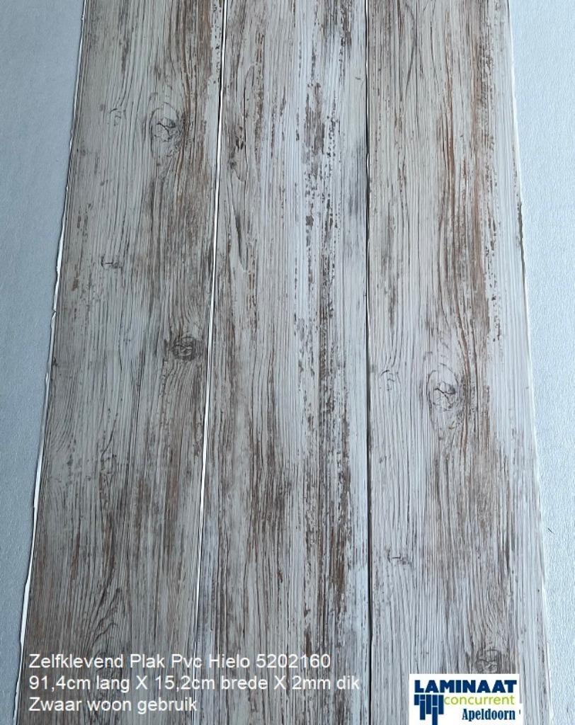 Zelfklevend Plak Pvc Hielo 2mm dik €7,95m2 incl.btw