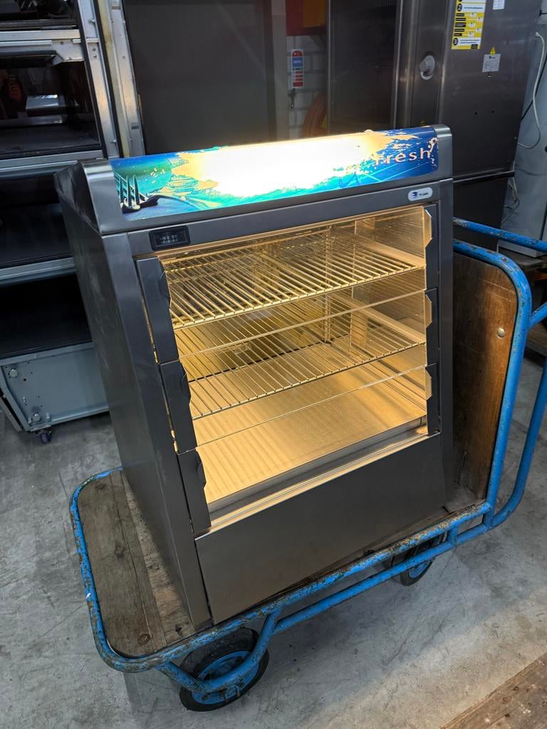 Fri-jado Gebaksvitrine opzetvitrine tafelmodel horeca, Ophalen, Gebruikt