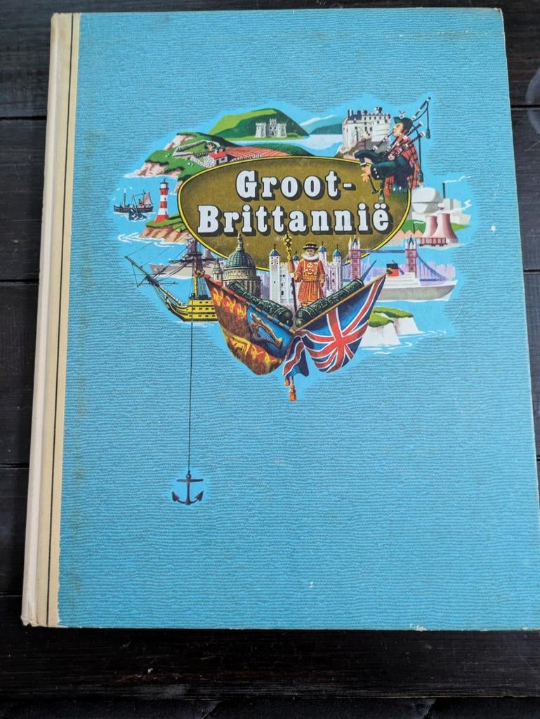 Douwe Egberts Foto Album Groot Brittannië, Boeken, Atlassen en Landkaarten, Gelezen, Verenigd Koninkrijk, Douwe Egberts, Overige typen