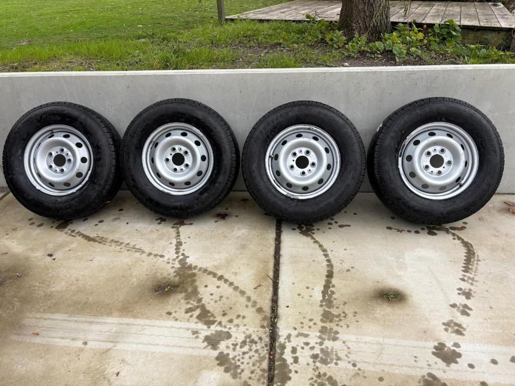 Set winterbanden  incl. velg 16 inch Fiat Ducato, Ophalen, 16 inch, Banden en Velgen, Winterbanden