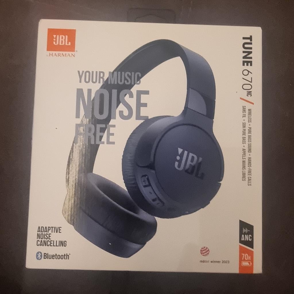 JBL Tune 670NC - Nieuw in doos!, Audio, Tv en Foto, Koptelefoons, Ophalen of Verzenden