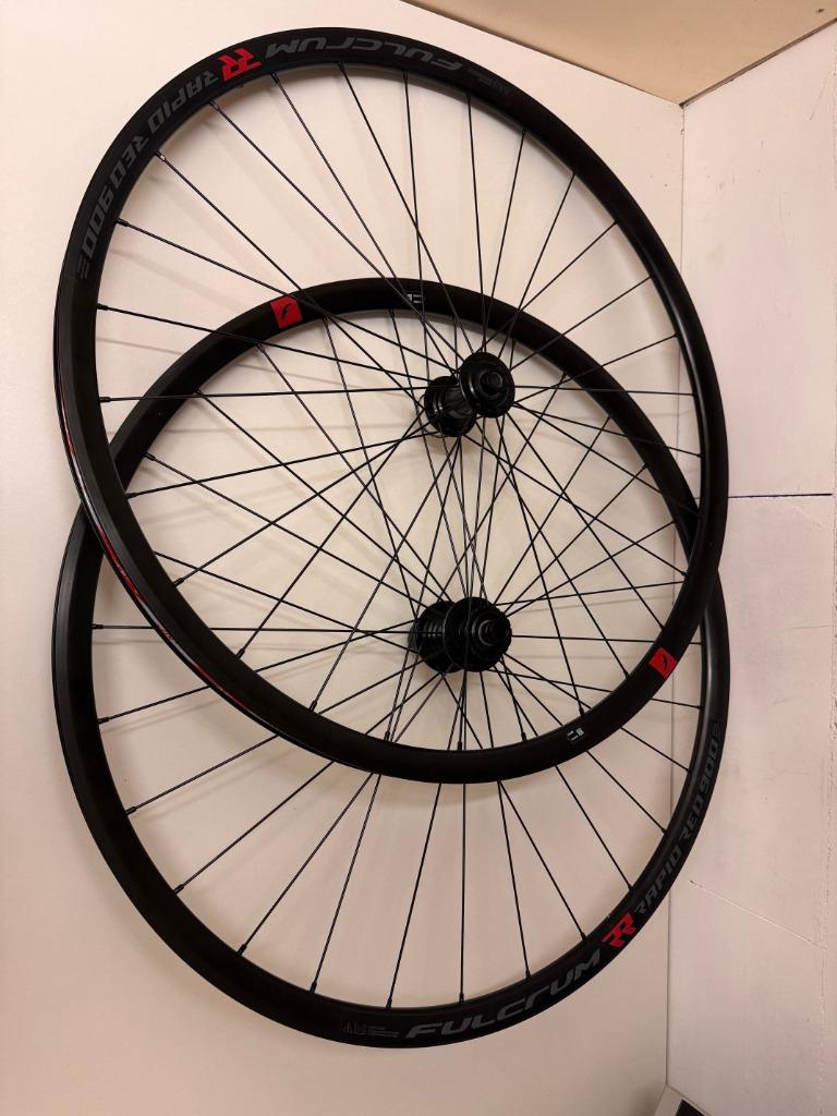 Fulcrum Racing 800 / Rapid Red 900 wielen Gravel en Race., Fietsen en Brommers, Fietsonderdelen, Verzenden, Nieuw, Wiel