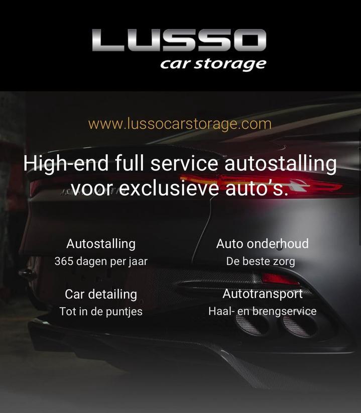 Lusso car storage Uw High-end Autostalling en Motorstalling, Auto diversen, Autostallingen en Garages