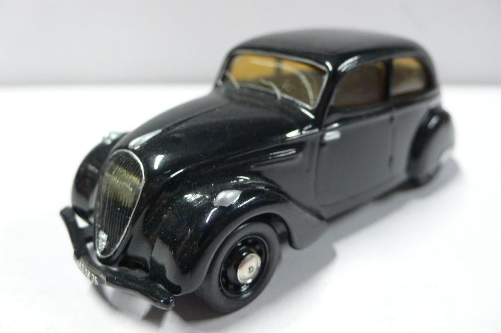 peugeot 202 - andre marie ruf- handgebouwd in metaal  1/43, Verzenden, Nieuw, Auto, Overige merken