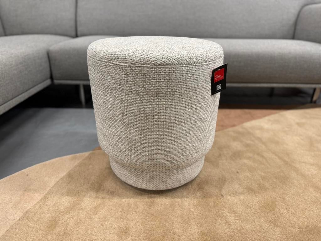 Nieuw Jess Design Tray Poef Stof Kruk hocker Voetenbank, Minder dan 50 cm, Rond, Nieuw, Jess