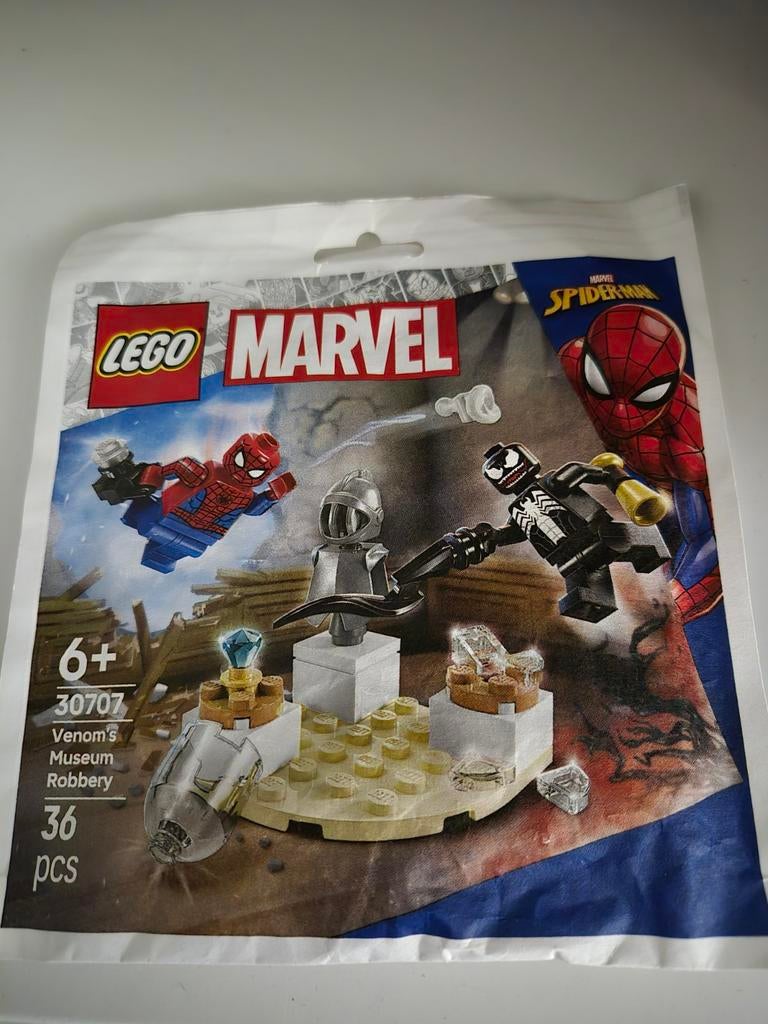 LEGO Marvel Spider-Man Venom's Museum Robbery 30707, Kinderen en Baby's, Speelgoed | Duplo en Lego, Ophalen, Nieuw, Complete set