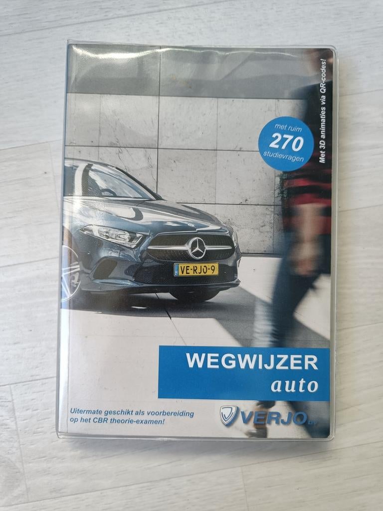 Verjo CBR Theorieboek Auto + Oefenvragen, Boeken, Ophalen of Verzenden, Zo goed als nieuw, Algemeen, Verjo