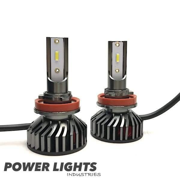 Foto 3 van H7 H8 H9 H11 FAN CSP LED CHIP LEDLAMPEN (SET VAN 2)