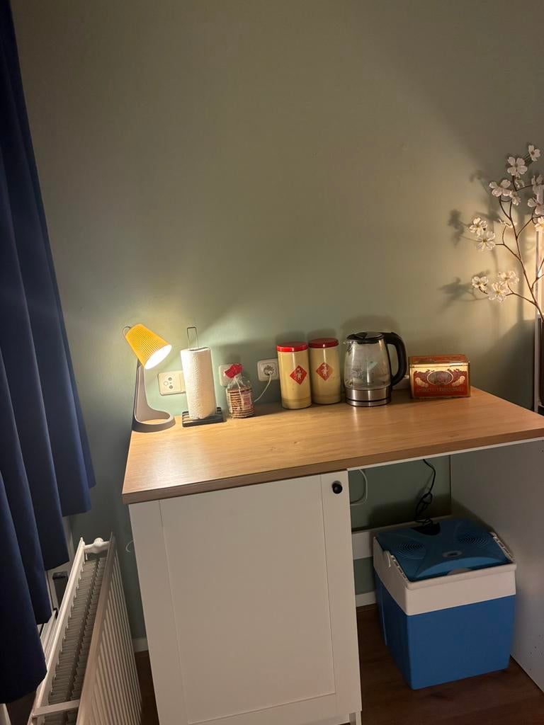 Ikea KNOXHULT, Huis en Inrichting, Ophalen, 100 tot 150 cm, Wit, Zo goed als nieuw
