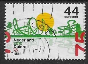 Nederland 2010   Duinrell 75 jaar   NVPH  2710, Postzegels en Munten, Verzenden, Na 1940, Gestempeld