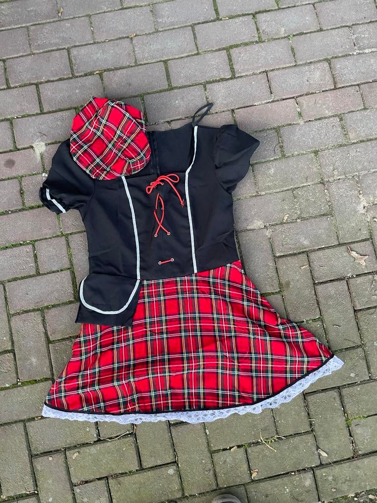 Carnaval Schotse Jurk Dames Maat 44 - Super Staat!, Carnaval, Maat 42/44 (L), Ophalen of Verzenden, Zo goed als nieuw
