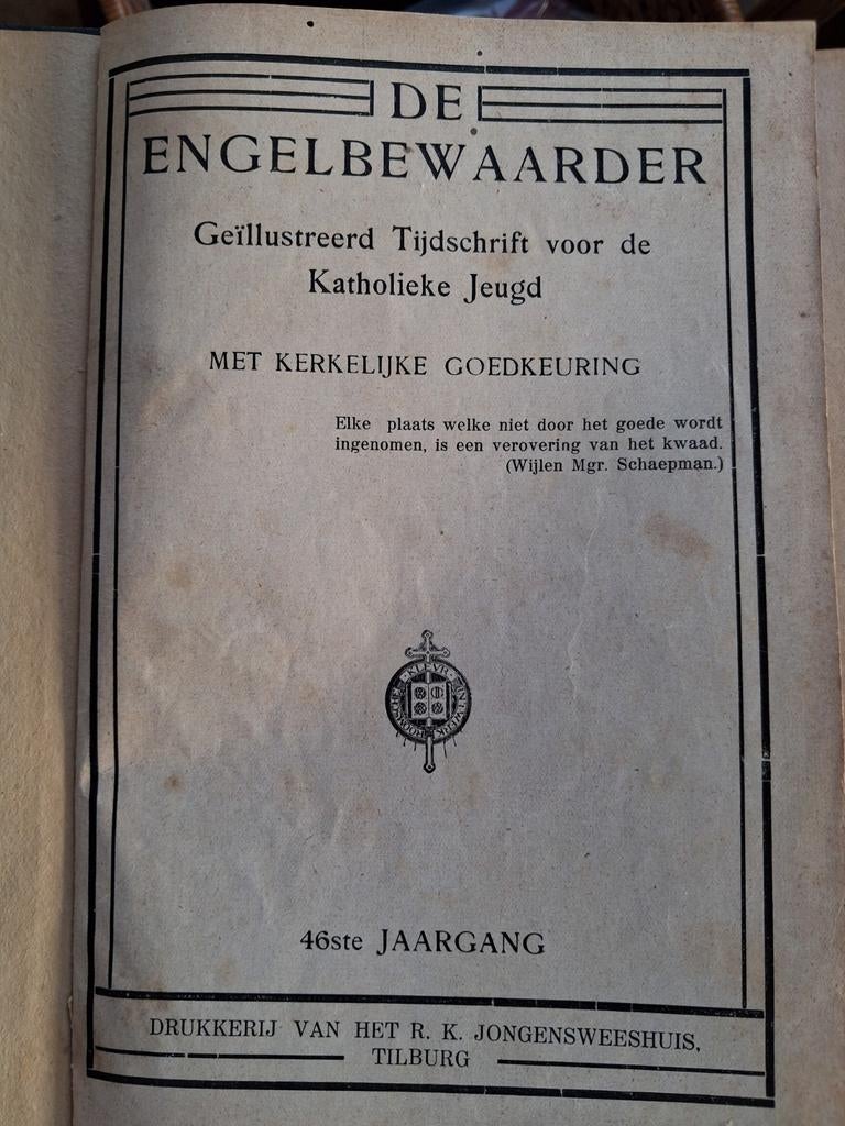 DE ENGELBEWAARDER 46e jaargang, Antiek en Kunst, Ophalen of Verzenden